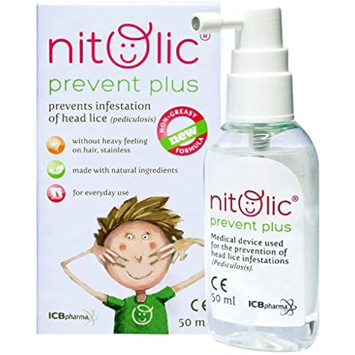 Nitolic Prevent Plus anti Lice Solution 50ML - Image 1